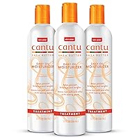 Cantu Daily Oil Moisturizer with Shea Butter, 13 fl oz (Pack of 3) (Packaging May Vary)