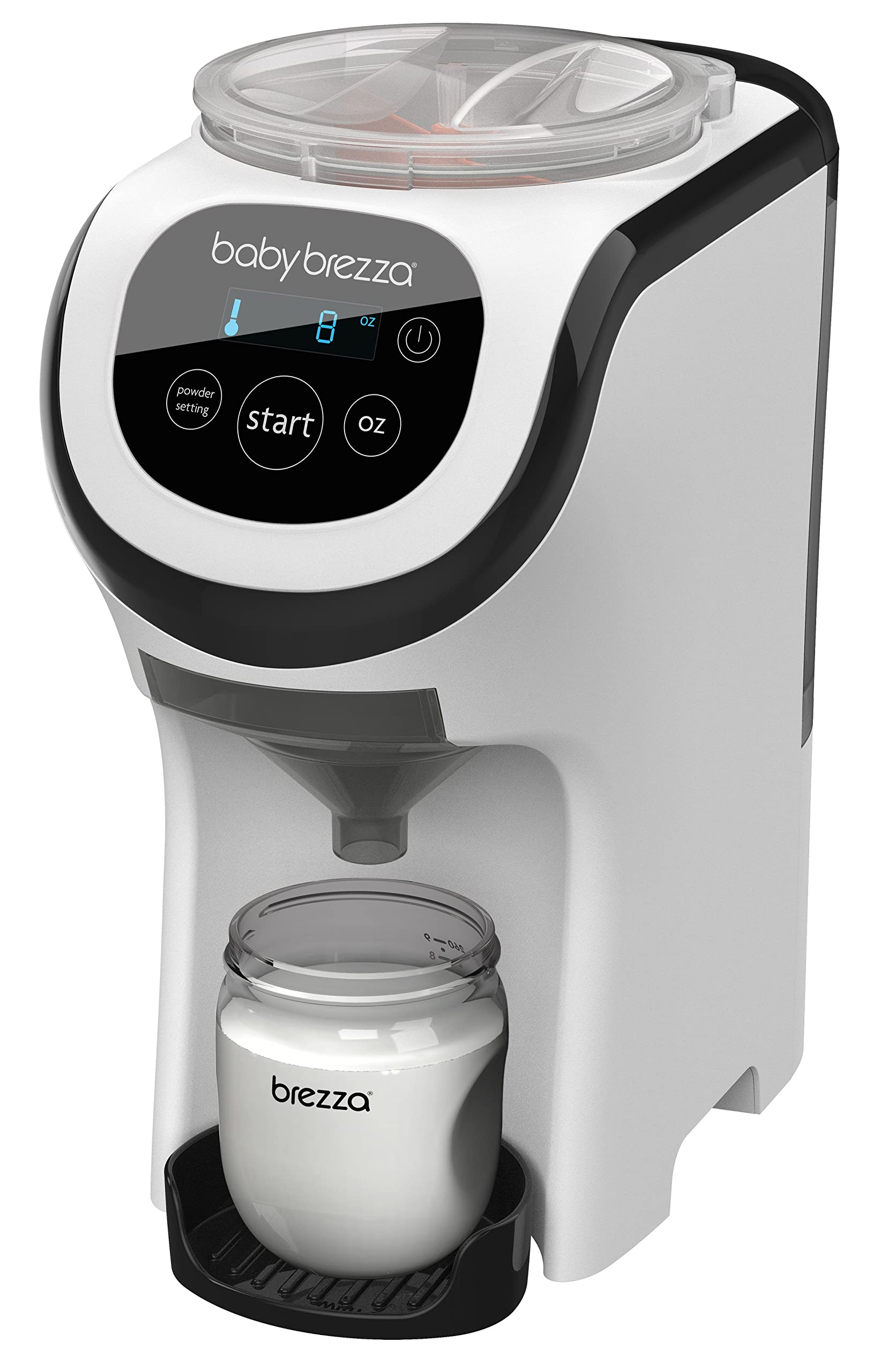 Baby Brezza Formula Pro Mini Baby Formula Maker – Small Baby Formula Mixer Machine Fits Small Spaces and is Portable for Travel– Bottle Makers Makes The Perfect Bottle for Your Infant On The Go