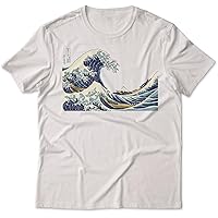 Katsushika Hokusai The Great Wave Off Kanagawa Organic Unisex T-Shirt