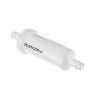 Quicksilver 816296Q2 Marine Engine in-Line Fuel Filter with Barbs for 5/16