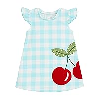 Mud Pie Baby Girl Cherry Tshirt Dress
