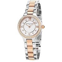Frederique Constant Women's FC200WHD1ERD32B Delight Analog Display Swiss Quartz Two Tone Watch