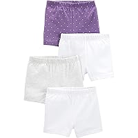 Simple Joys by Carter's Girls' 4-Pack Tumbling Shorts