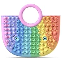 typecase Pop It Purse,Pop It Bags for Girls and Women's Handbags Fidget Pop Bubble Fidget Sensory Ladies Handbags