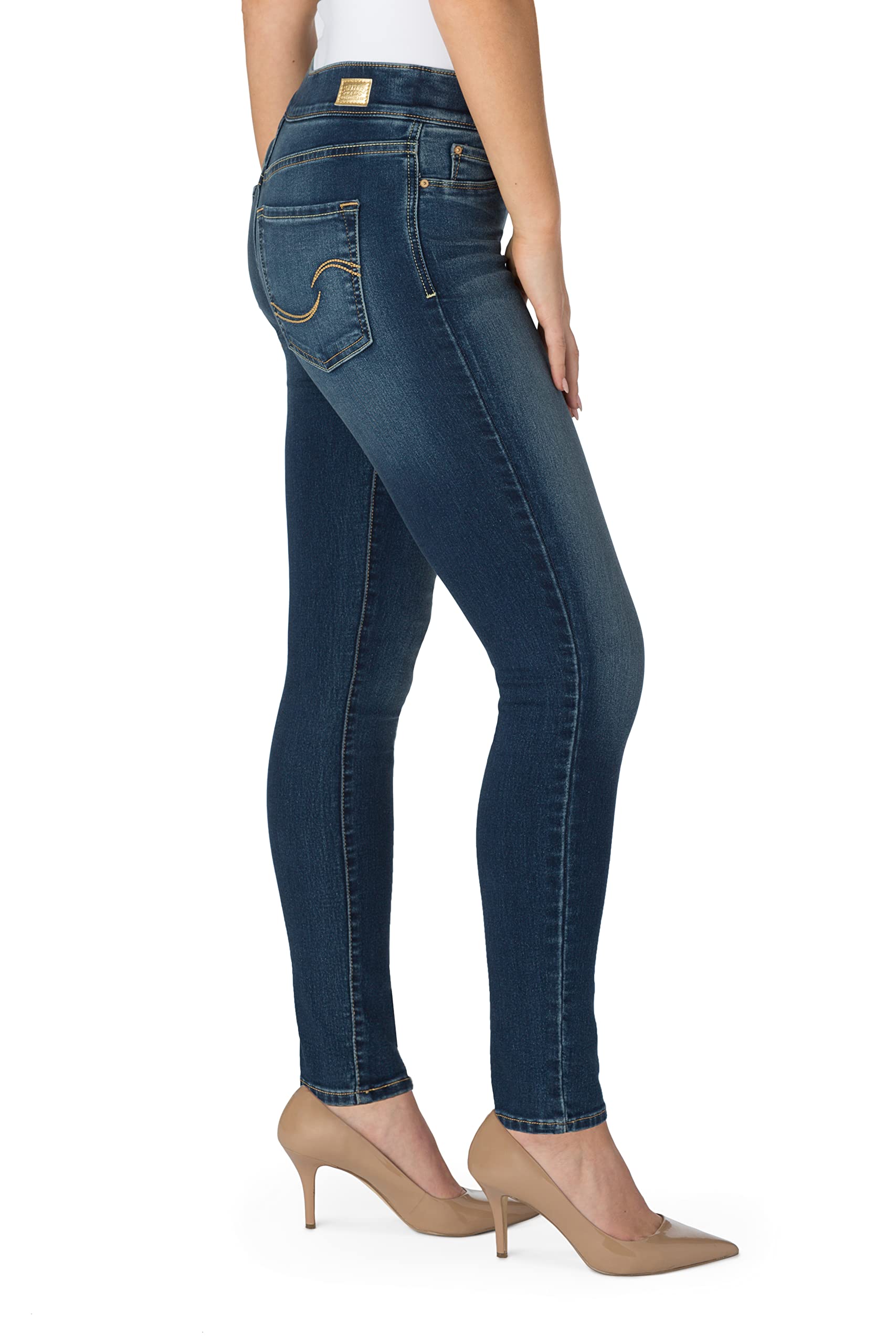 Signature by Levi Strauss & Co. Gold Label Women's Totally Shaping Pull-on Skinny Jeans (Available in Plus Size)