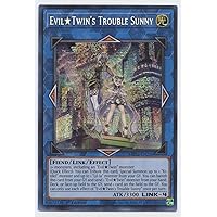 Evil Twin's Trouble Sunny - MP22-EN216 - Prismatic Secret Rare - 1st Edition