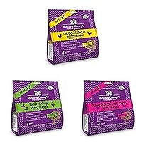 Stella & Chewy'S Freeze-Dried Raw Dinner Cat Food Variety Pack Of 3 (Chicken, Duck And Salmon & Chicken), 3.5 Oz. Each