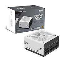 ASUS Prime 850W Gold (850 Watt, ATX 3.0 Compatible, Fully Modular Power Supply, 80+ Gold Certified, Dual Ball Bearings, Two Color Options in One, 8-Year Warranty)
