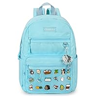 STEAMEDBUN Ita Backpack for Teen Girls, Kawaii Backpack for School, Cute Ita Backpack with Insert(blue)