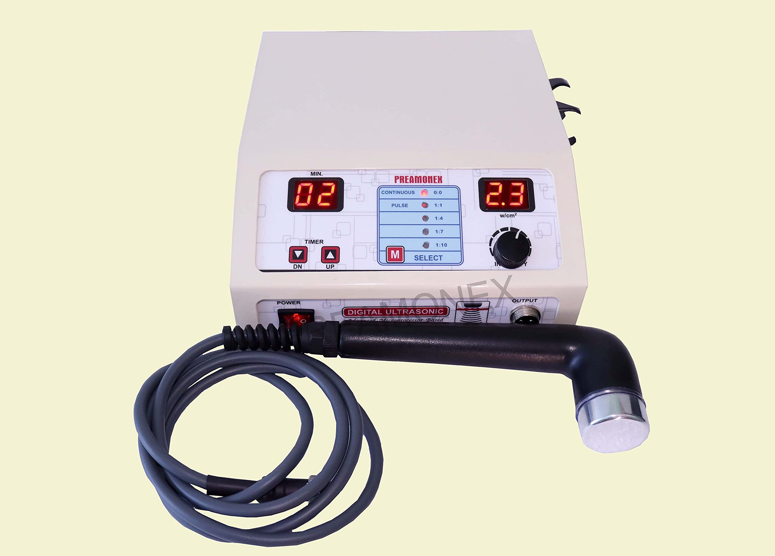 Advanced Use 1 MHz Therapy Physiotherapy Best Home Use Therapy Machine