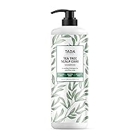 Shampoo | Shampoo for Color Treated Hair and Sensitive Scalp | 1000ml (Tea Tree - Damage Care, 1PK (33.81 fl oz/ea))