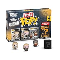 Funko Bitty Pop!: Lord of The Rings Mini Collectible Toys 4-Pack - Galadriel, Legolas, Gimli, & Mystery Chase Figure (Styles May Vary)