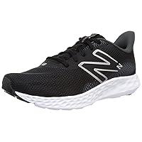 New Balance M411 Running Shoes, Current Model, Running, Walking Sneakers, White, For School Commutes, Wide, Lightweight, Men's