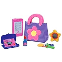 Let's Pretend Play Purse Set Designed for Children Ages 2+ Years, Multi