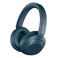 Sony Extra Bass Wireless Noise Cancelling Bluetooth Headphone, up to 30hr Battery, Over-Ear - Optimised for Alexa and Google Assistant, Hands-Free Calls - WH-XB910NL.CE7 - Limited Edition - Stone Blue