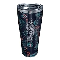 Tervis Harry Potter Dark Art Collage Triple Walled Insulated Tumbler Travel Cup Keeps Drinks Cold & Hot, 30oz Legacy, Stainless Steel