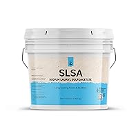 1.25 Pound SLSA Powder for Making Bath Bombs, Premium SLSA Sodium Lauryl  Sulfoacetate Powder, Amazing Bubbles, Gentle on Skin, Suitable for Making