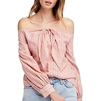 Free People Womens Hello There Beautiful Knit Blouse