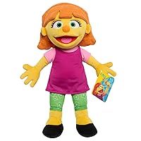 SESAME STREET Just Play Big Hugs 18-inch Large Plush Julia Doll, Soft Fabric, Pretend Play, Kids Toys for Ages 18 Month
