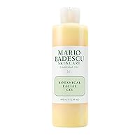 Mario Badescu Botanical Facial Gel Cleanser - Lightweight, Oil-Free Face Wash for Women and Men - Face Cleanser Infused with Refreshing AHA Grapefruit Extracts