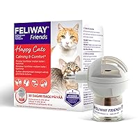 Feliway Friends fragrance emitter - for cat - brings harmony to the home - natural for cats - 1 fragrance emitter 48 ml