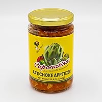 Contorno Caponatina Artichoke Appetizer 10.5 oz Great for Bruschetta Made in Italy