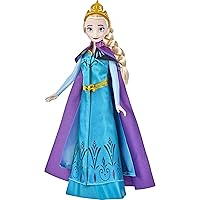Frozen Disney's Elsa's Royal Reveal, Elsa Doll with 2-in-1 Fashion Change, Fashion Doll Accessories, Toy for Kids 3 and Up