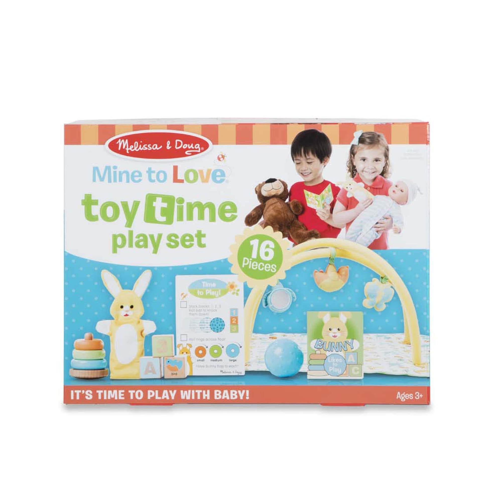 Melissa & Doug Mine to Love Toy Time Play Set