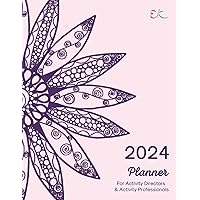 EstherK Creative 2024 Planner for Activity Directors and Activity Professionals (PINK version): For Skilled Nursing Care, Assisted Living, Memory Care, Life Enrichment, Senior Day Care, and Hospitals EstherK Creative 2024 Planner for Activity Directors and Activity Professionals (PINK version): For Skilled Nursing Care, Assisted Living, Memory Care, Life Enrichment, Senior Day Care, and Hospitals Paperback