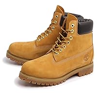 10061 Men's 6 Inch Premium Water Proof Boots, Wheat Nubuck