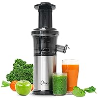 Kitchen Co SJV-107-A Cold Press Slow Masticating Juicer, Stainless Steel