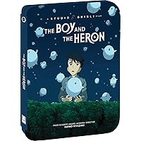 The Boy and the Heron - Limited Edition Steelbook 4K Ultra HD + Blu-ray [4K UHD] The Boy and the Heron - Limited Edition Steelbook 4K Ultra HD + Blu-ray [4K UHD] 4K Blu-ray