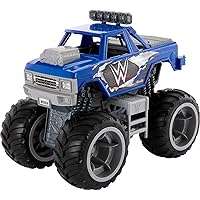 Mattel WWE Action Figure Vehicle WWE Wrekkin Slam Crusher Monster Truck with 8 Breakaway Parts
