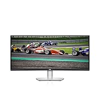 Dell S3422DW Curved Monitor - 34-inch WQHD (3440 x 1440) Display, 1800R Curved Screen, Built-in Dual 5W Speakers, 4ms Grey-to-Grey Response Time, 16.7 Million Colors - Silver Dell S3422DW Curved Monitor - 34-inch WQHD (3440 x 1440) Display, 1800R Curved Screen, Built-in Dual 5W Speakers, 4ms Grey-to-Grey Response Time, 16.7 Million Colors - Silver
