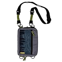 Chums Polyester Rover Cross-Body Bag – Adjustable Multi-Pocket Crossbody Tactical Backpack for Men and Women