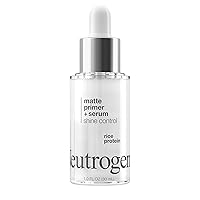 Shine Control Matte Booster Face Primer & Serum, Skin-Mattifying Serum-to-Primer with Rice Protein, Absorbs Excess Oil & Keeps Skin Shine Free, 1.0 fl. oz