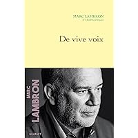 De vive voix (Littérature Française) (French Edition)