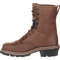 Rocky Square Toe Logger Waterproof Work Boot