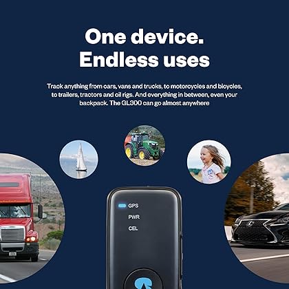 Spytec GPS GL300 GPS Tracker, Weather Proof Magnetic Case, for Vehicles, Cars, Trucks, Loved Ones, Businesses | Asset Tracker, Unlimited US and Worldwide Real-Time Tracking App - Subscription Required