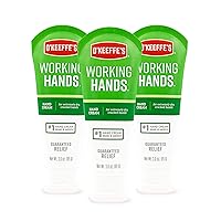 O'Keeffe's K0290004-3 Working Hands Hand Cream Tube (3 Pack), 3 oz