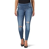 Rock & Republic Womens Denim Rx Fever Stretch Legging Jeans, Social Hour, 16 Long US