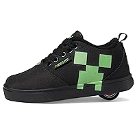 HEELYS Unisex-Child Pro 20 Minecraft (Little Big Kid/Adult) Wheeled Heel Shoe