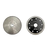 SHDIATOOL Diamond Grinding Disc for Granite Marble Single Side Coated Diamond Cutting Wheel with 5/8-Inch-11 Arbor