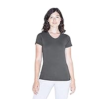 American Apparel Women's 50/50 Classic Crewneck Short Sleeve T-Shirt