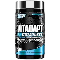 Vitadapt Complete Sports Multivitamin for Men - 24 Vitamins, KSM-66 Ashwagandha and Minerals for Athletes - Mens Multivitamin Daily Gym Supplements (90 Capsules)