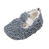 Shoes Size 5 Boys Cotton First Casual Shoes Shoes Infant Walkers Baby Plush Boys Single Girls Baby 6-12 Month Shoes