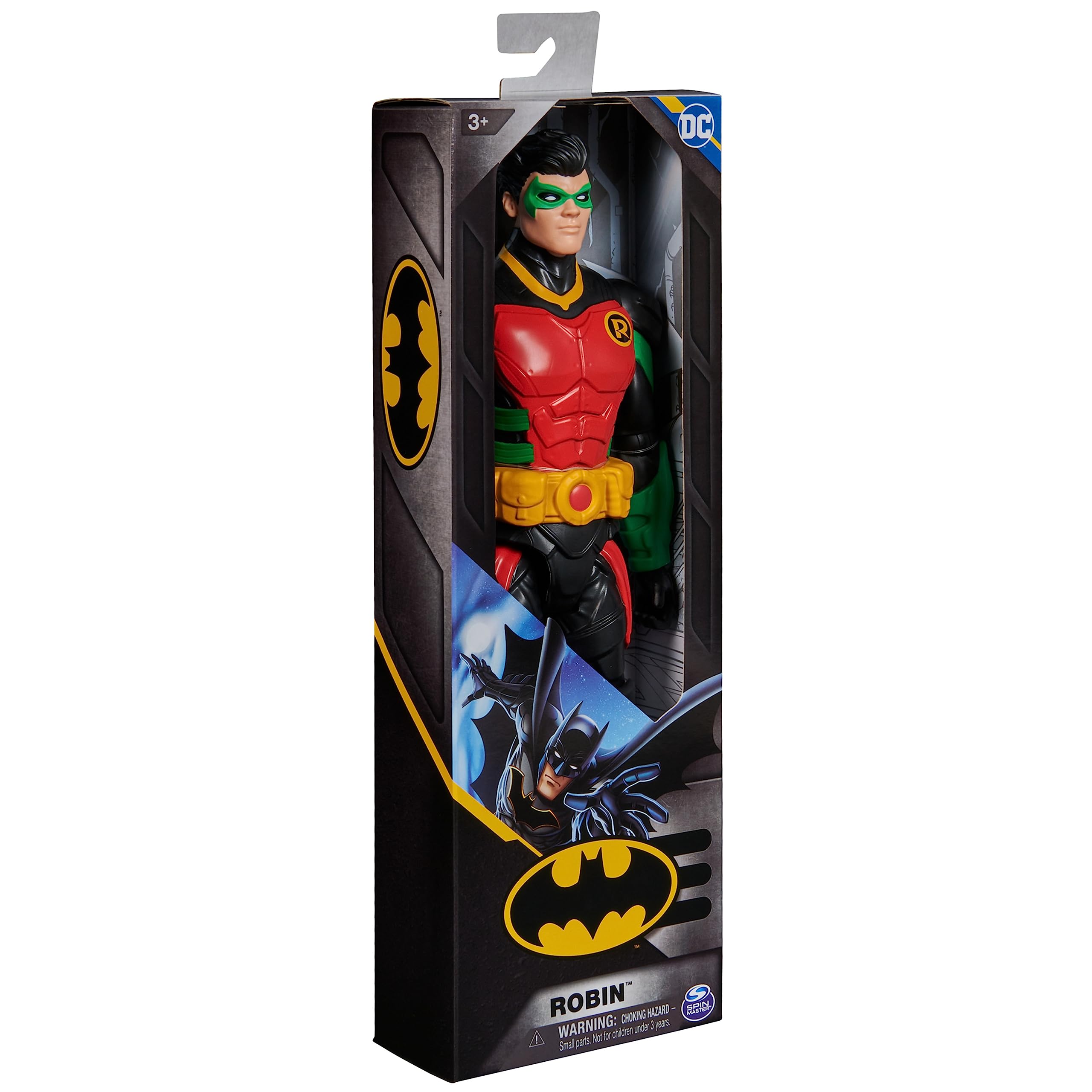 DC Comics, Robin Action Figure, 12-inch, Kids Toys for Boys and Girls, Ages 3+