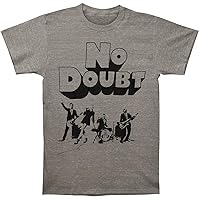 No Doubt Men's Clockwork Live Slim Fit T-Shirt Heather