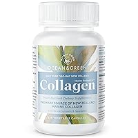 100% Pure NZ Marine Collagen with Blackcurrants and Seaweed | Multi-functional Powerhouse Supplement for your Healthy Skin, Joints, Gut & Hair | Sourced from New Zealand’s Pristine Waters|120 Caps