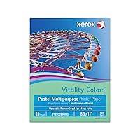 Vitality Colors™ Pastel Plus Color Multi-Use Printer & Copy Paper, Green, Letter (8.5